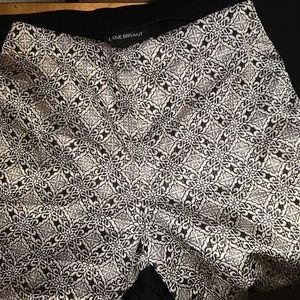 Lane Bryant Jacquard stretch pants